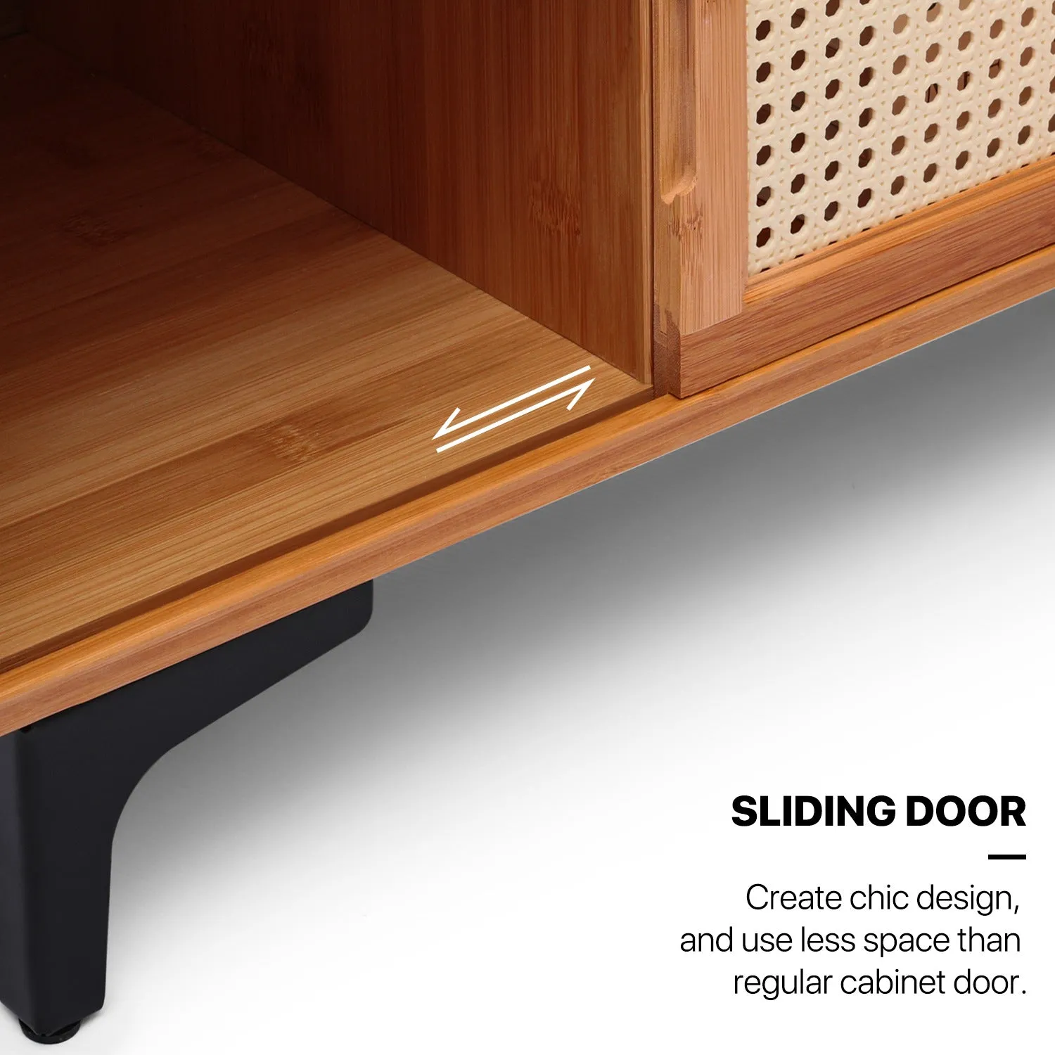 Extendable TV Stand - Brown