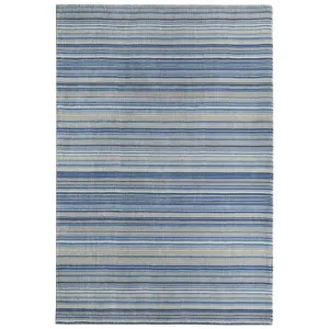 Fine Stripes - Blue/Beige