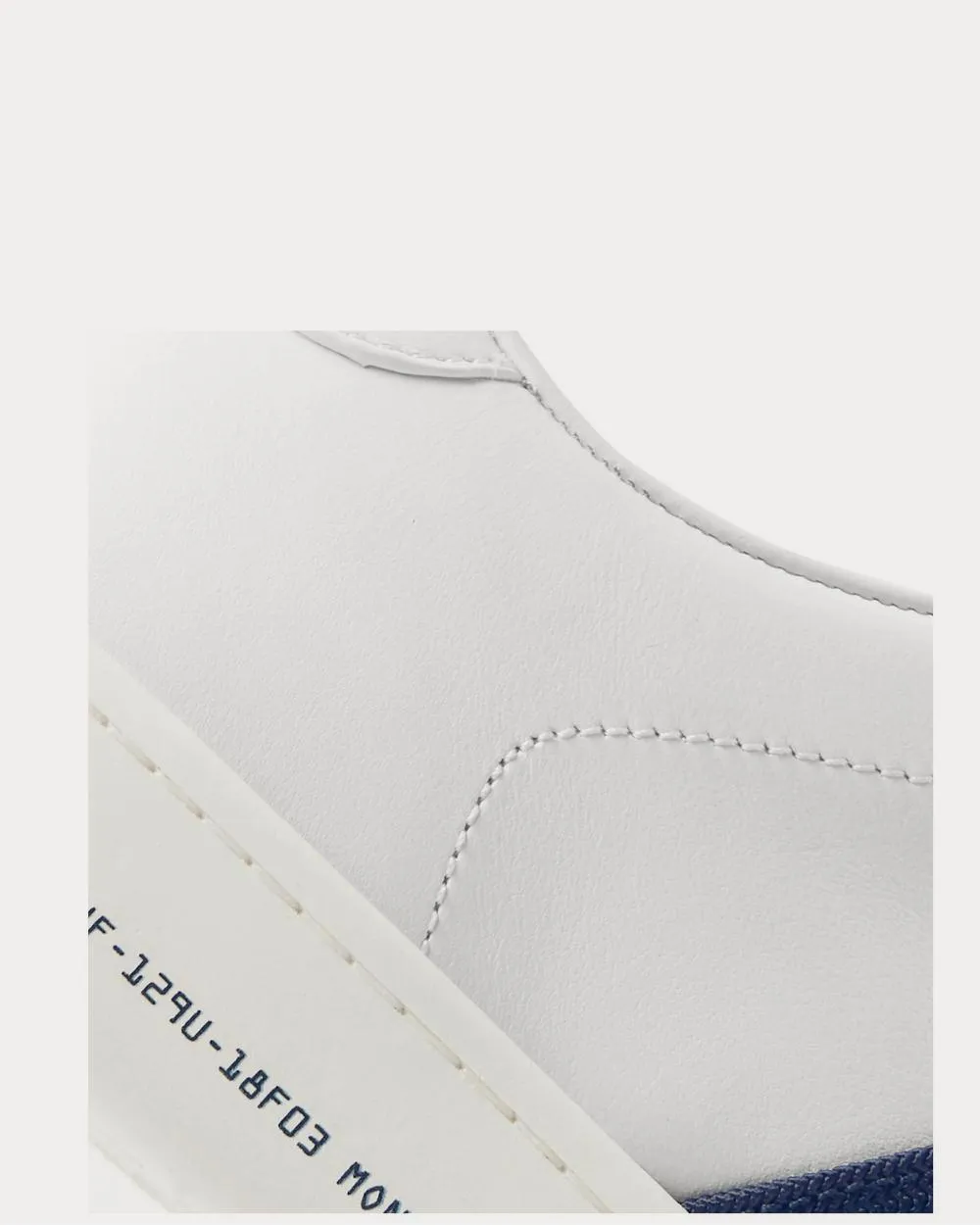 Fragment Webbing-Trimmed Leather  White low top sneakers