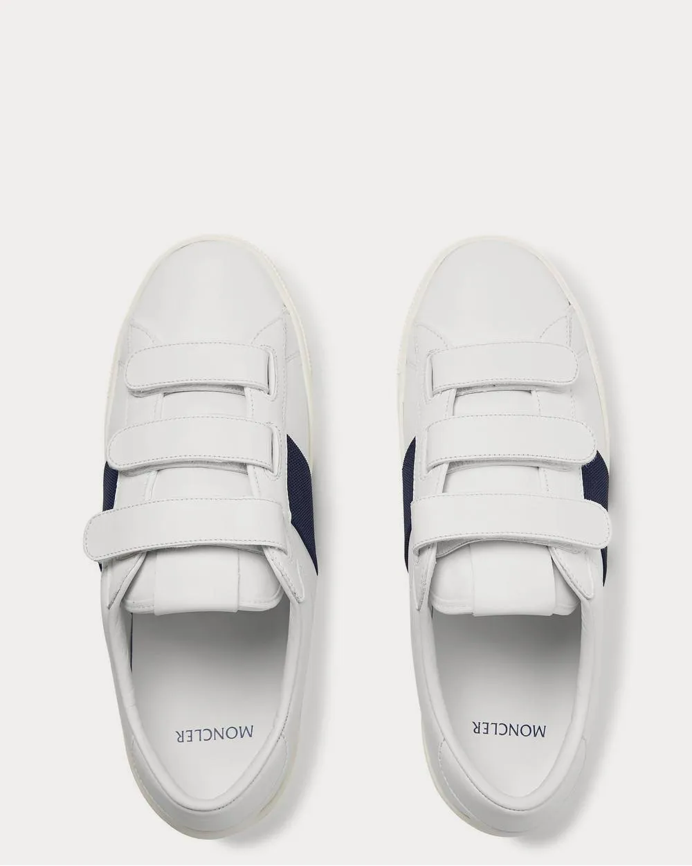 Fragment Webbing-Trimmed Leather  White low top sneakers