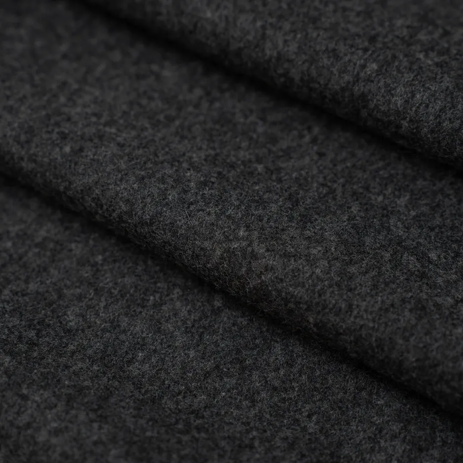 Gray Wool Flannel