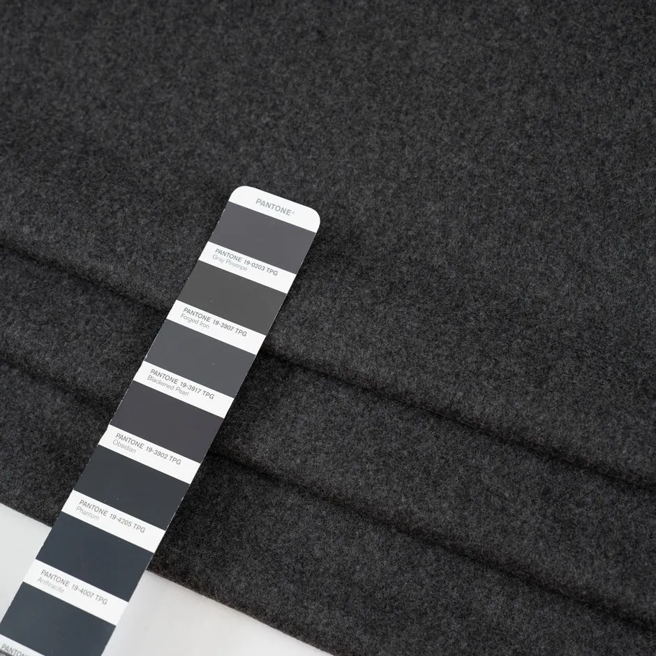 Gray Wool Flannel