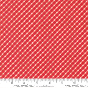 "Julia"-Cherry Plaids Checks and Plaids by Crystal Manning for Moda