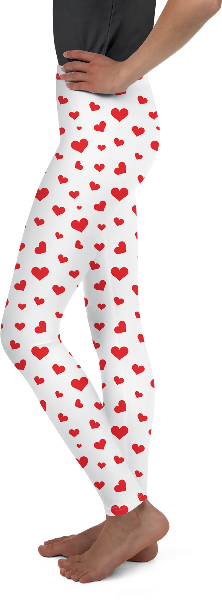 Red Hearts Youth Leggings