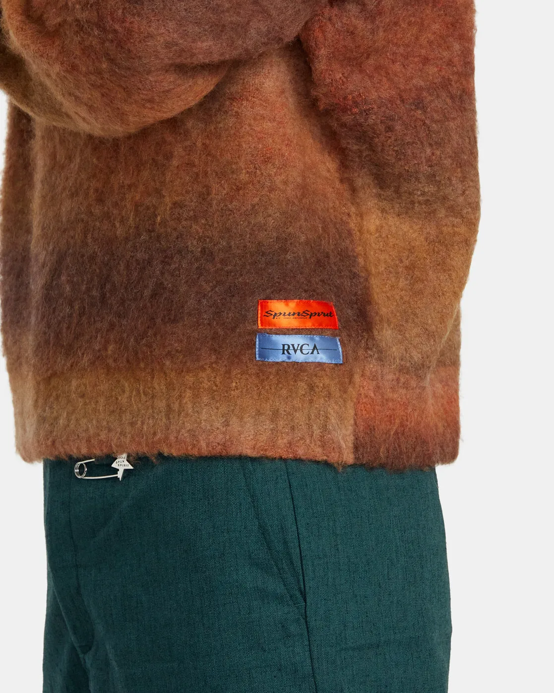 Spun Spirit Studio Sweater - Red Earth